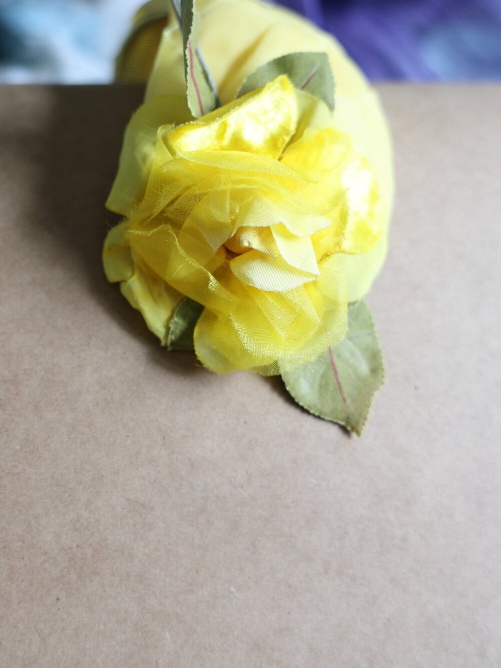 vintage yellow hat from the 60s